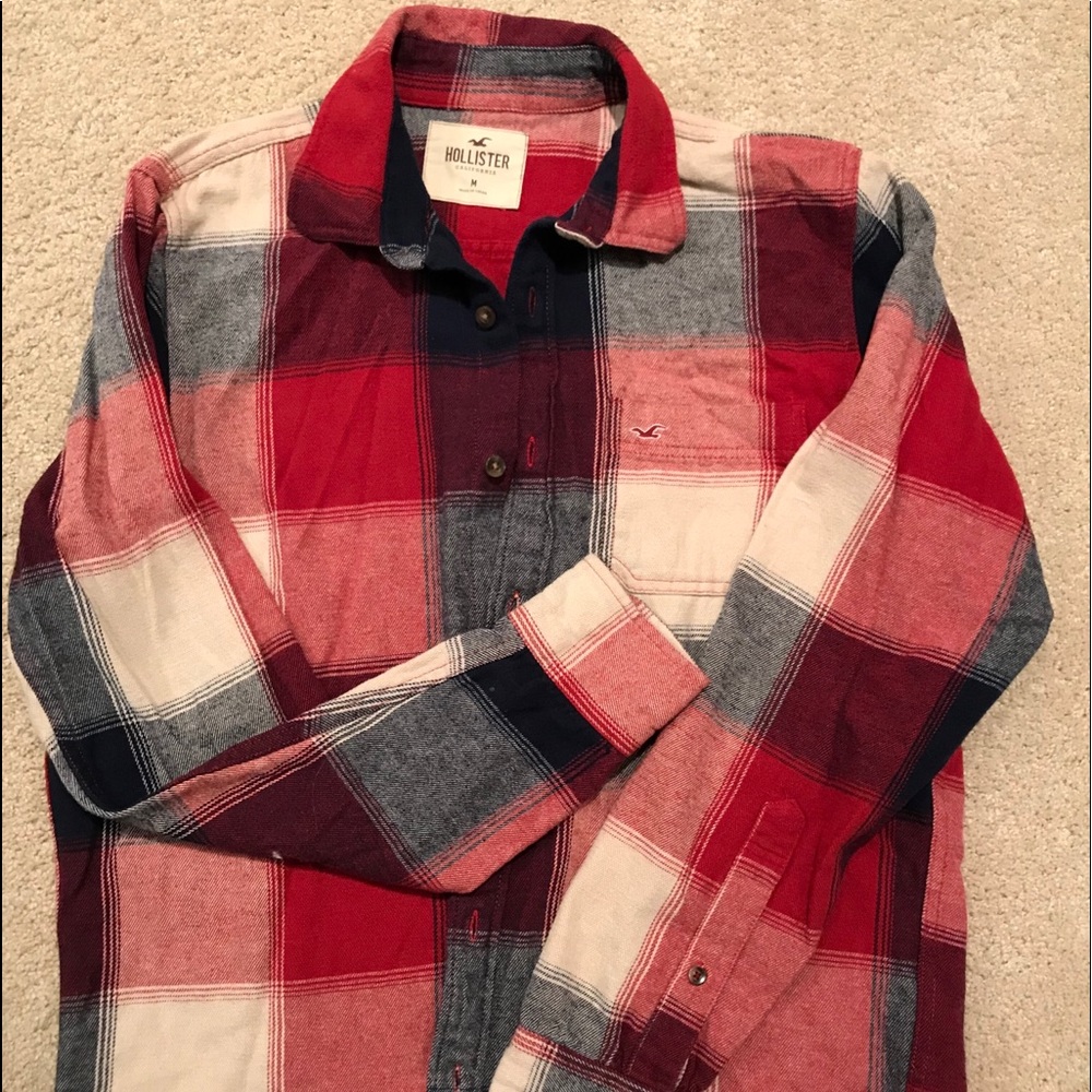 Men’s Medium Hollister Flannel $18